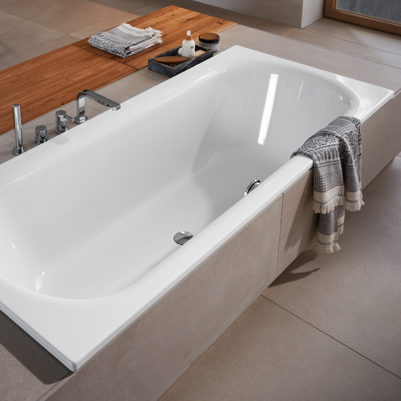 Stahl-Emaille Badewanne