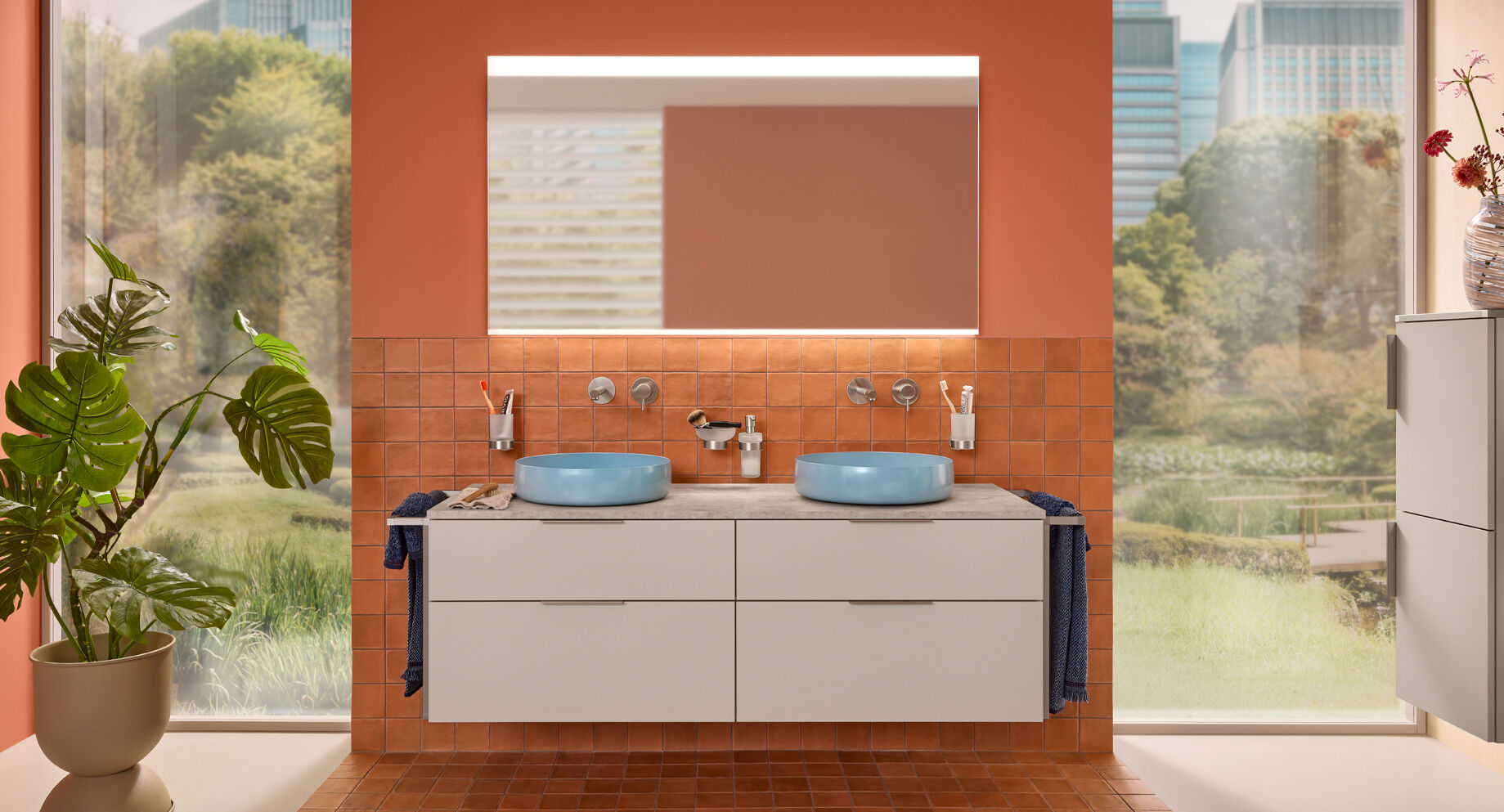 Inspiration Badezimmer Doppelwaschtisch